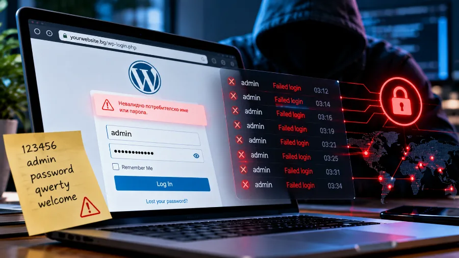 Outdated plugins and weak passwords – the most common way a WordPress site gets hacked