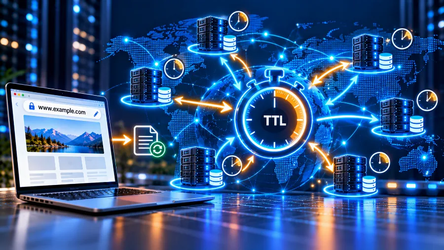 DNS промените се разпространяват по света, когато изтече TTL на старите записи DNS промените се разпространяват по света, когато изтече TTL на старите записи